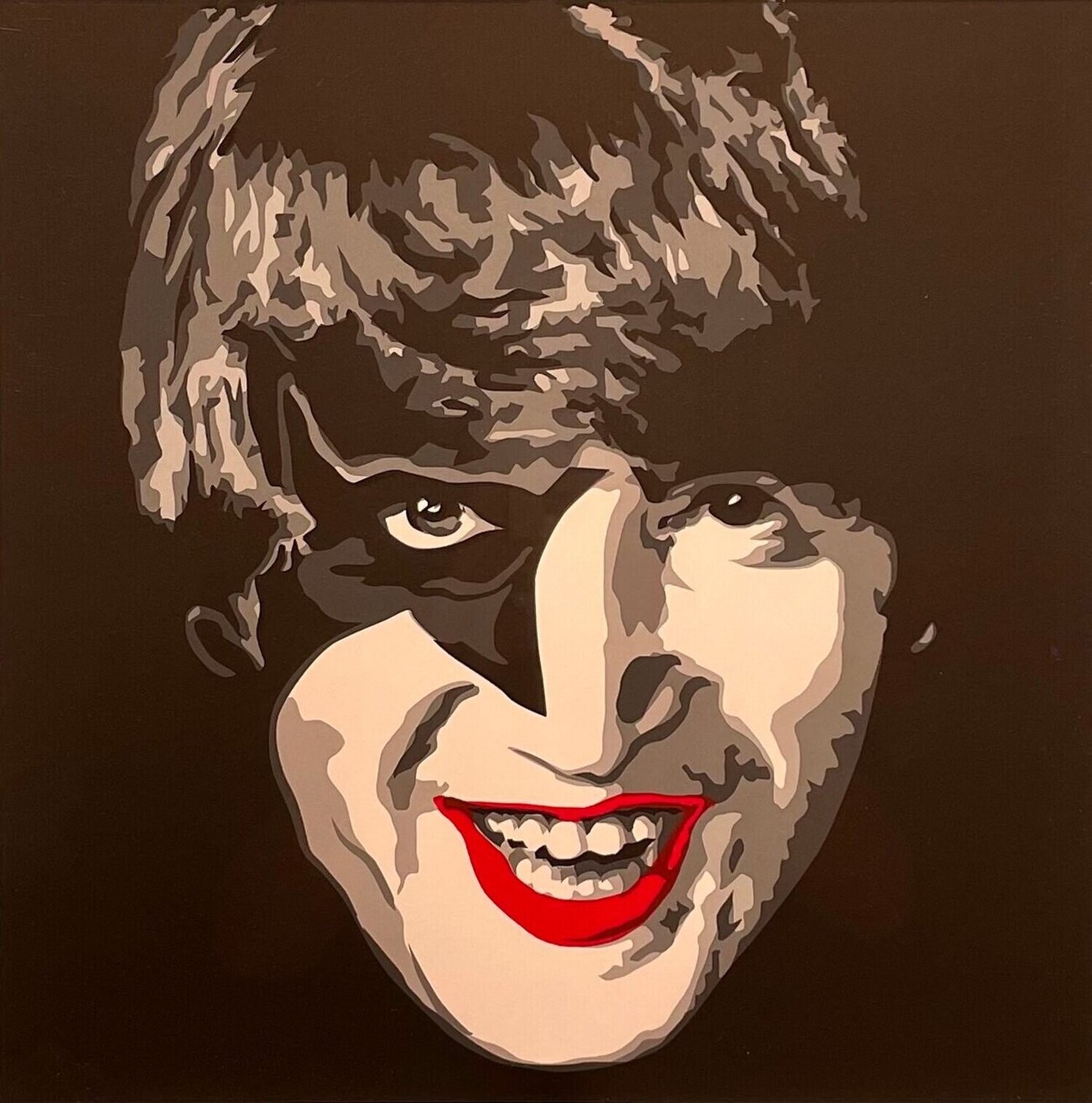 Kiss The Beatles Mr. Brainwash Stampa in vendita