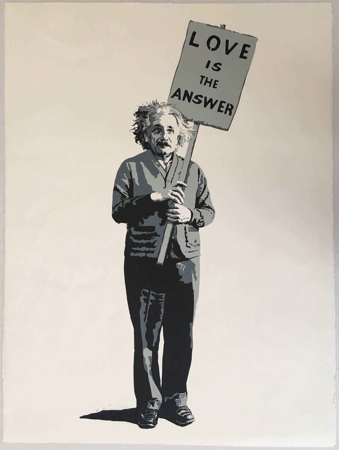 Love is the Answer Mr. Brainwash Afdruk te koop