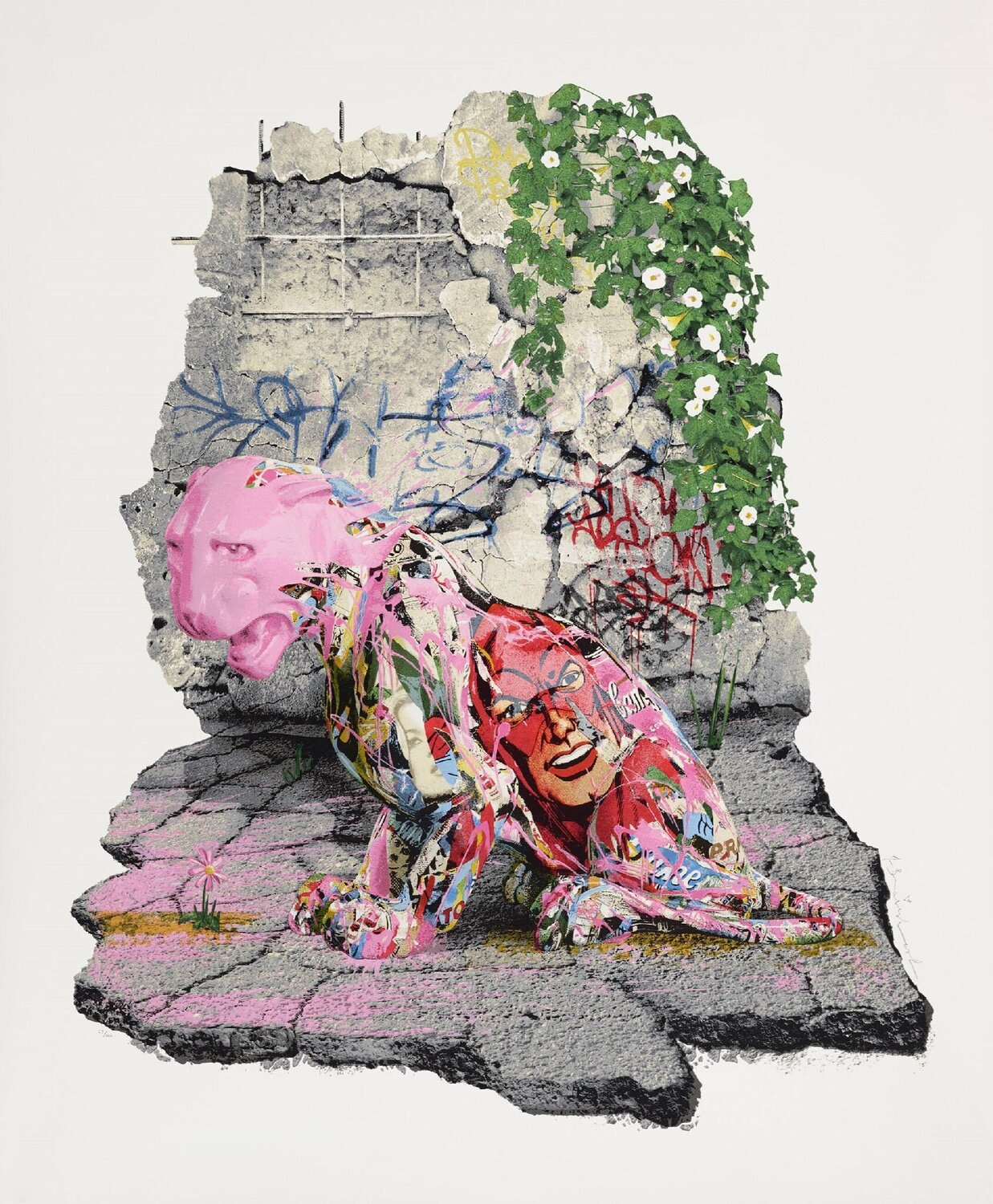 Untitled (Nepal Relief) Mr. Brainwash Stampa in vendita