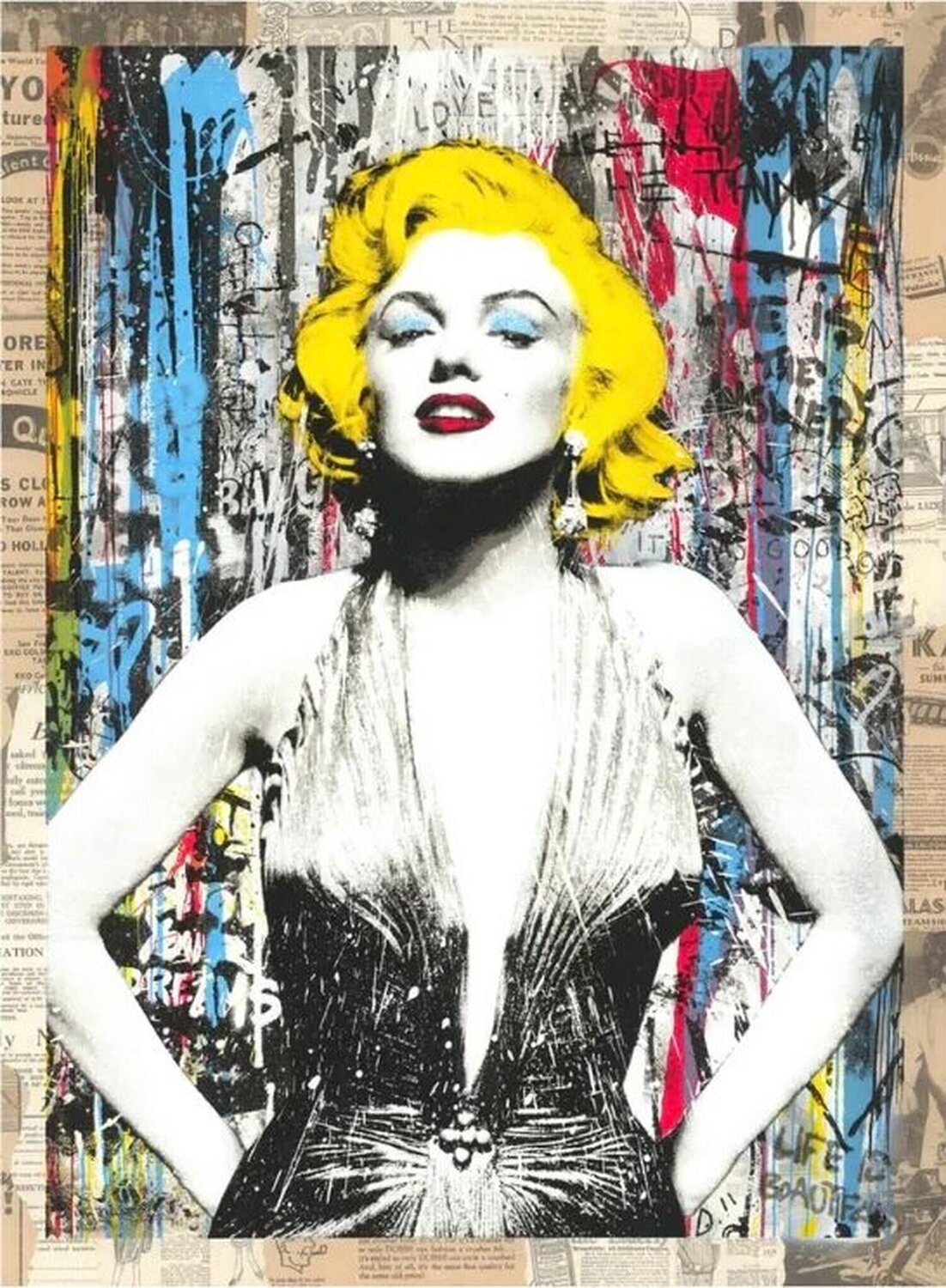 Marylin Forever Mr. Brainwash Stampa in vendita