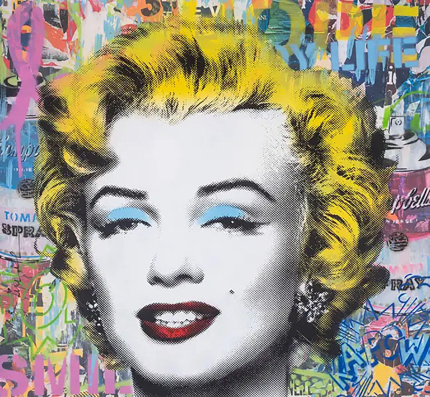 Marilyn Monroe, 2024 Mr. Brainwash Work on Paper for sale