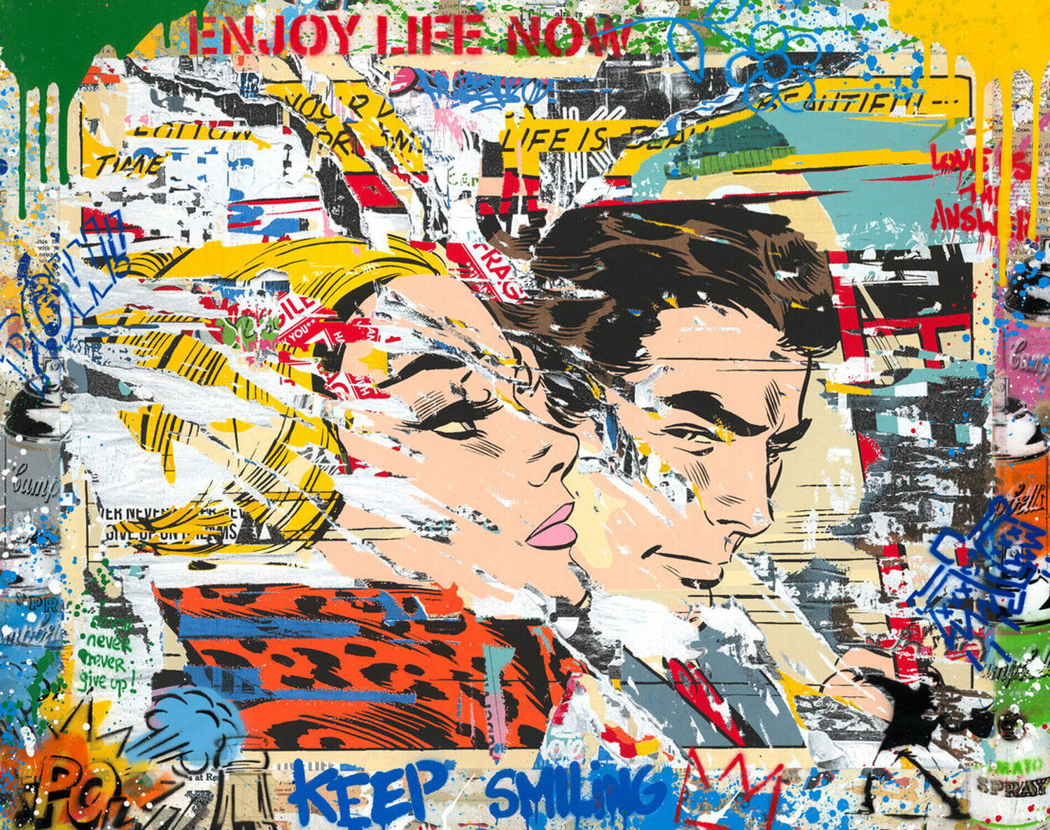 You Drive Me Crazy, 2024 Mr. Brainwash Altri media in vendita