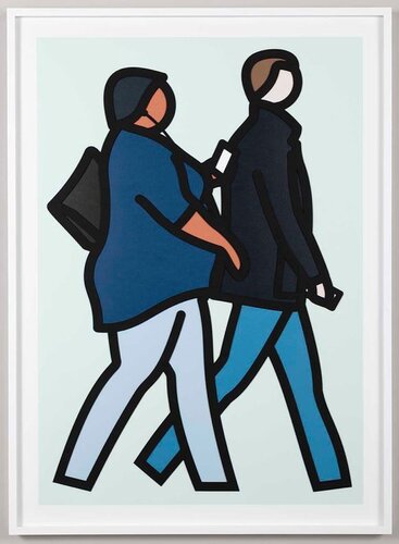 New York Couple (2) van Julian Opie, Afdruk te koop op Singulart