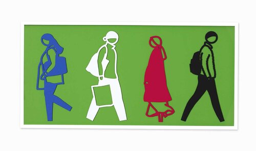 Street 2 van Julian Opie, Afdruk te koop op Singulart