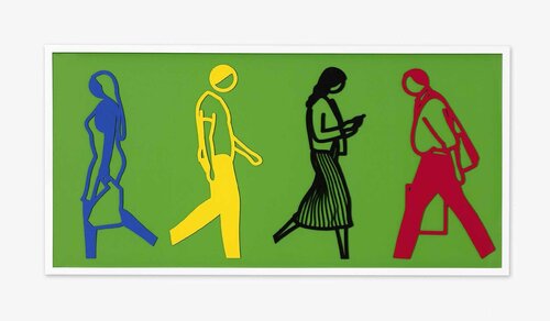 Street 3 van Julian Opie, Afdruk te koop op Singulart