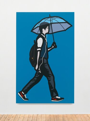 Clear umbrella van Julian Opie, Schilderij te koop op Singulart