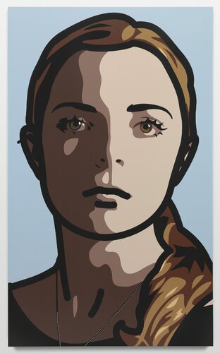 Lily, eyes straight, head straight van Julian Opie, Afdruk te koop op Singulart