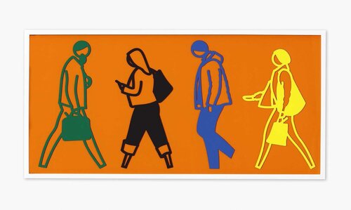 Street 4 van Julian Opie, Afdruk te koop op Singulart