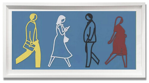 Street 5 van Julian Opie, Afdruk te koop op Singulart