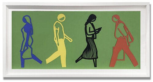 Street 3 van Julian Opie, Afdruk te koop op Singulart