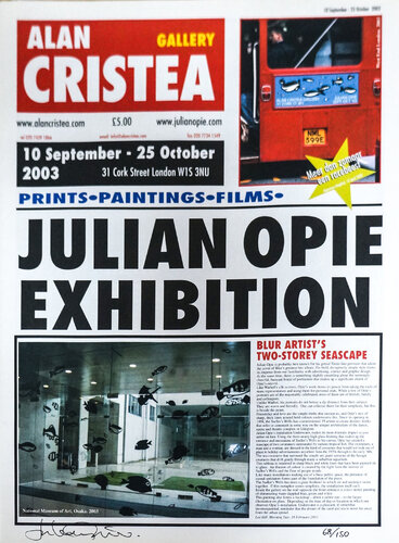 Tabloid Newspaper van Julian Opie, Afdruk te koop op Singulart