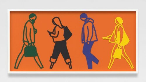 Street 1-6 di Julian Opie, Stampa in vendita su Singulart