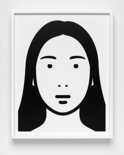 Hyejun. di Julian Opie, Stampa in vendita su Singulart