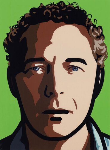 Julian (Self-Portrait) di Julian Opie, Stampa in vendita su Singulart