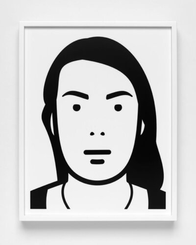 Line. di Julian Opie, Stampa in vendita su Singulart