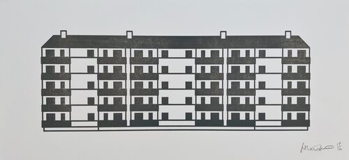 Apartment 6 di Julian Opie, Stampa in vendita su Singulart