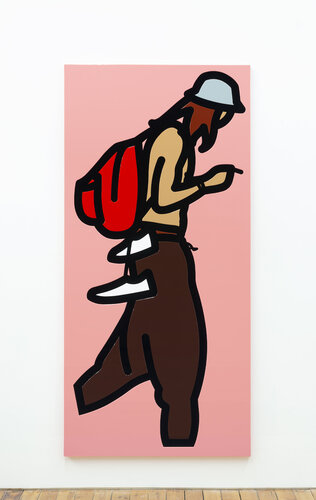 Rucksack van Julian Opie, Schilderij te koop op Singulart