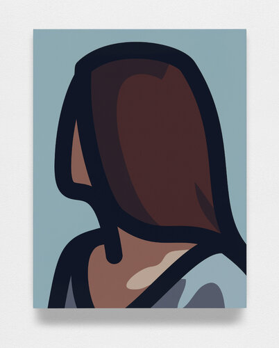 Lucia back 4 van Julian Opie, Schilderij te koop op Singulart