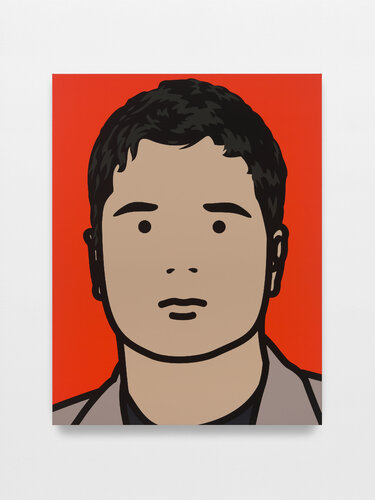 Toby van Julian Opie, Schilderij te koop op Singulart