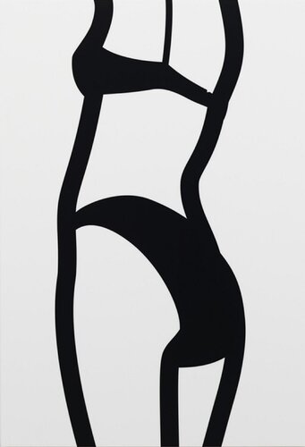 Watching Suzanne 9 Female Figure van Julian Opie, Afdruk te koop op Singulart