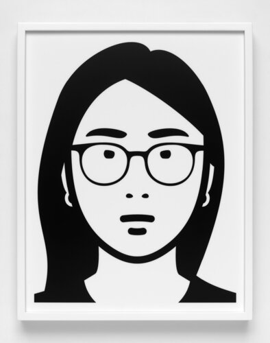 Everyone: Jiwon, 2023 van Julian Opie, Afdruk te koop op Singulart