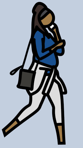 Headband van Julian Opie, Schilderij te koop op Singulart