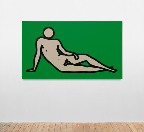 Alex relaxes 2 van Julian Opie, Schilderij te koop op Singulart