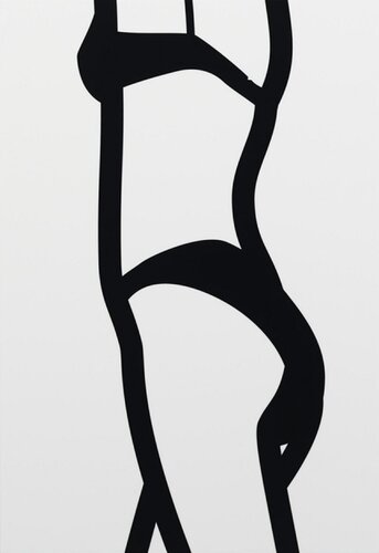 Watching Suzanne 1 Female Figure par Julian Opie, Édition en vente sur Singulart