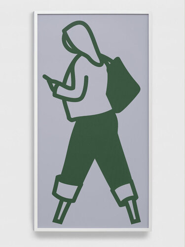 Turn-ups. from "Crossing." par Julian Opie, Édition en vente sur Singulart