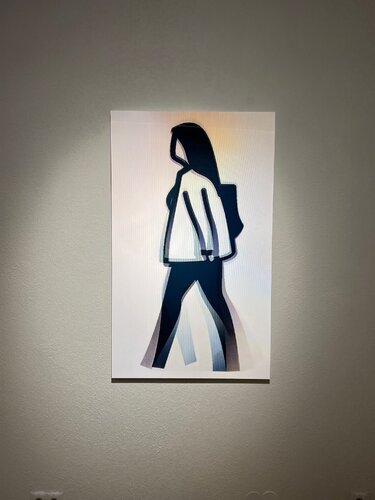 Old Street Walkers: Long Hair par Julian Opie, Autres supports en vente sur Singulart