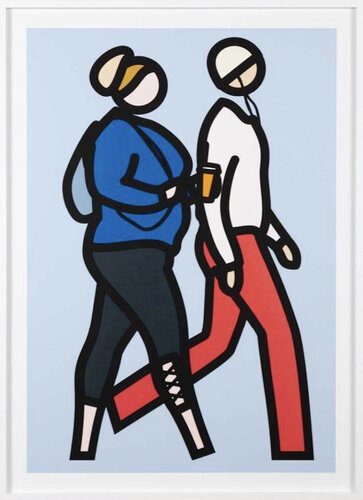 New york couple 8 par Julian Opie, Édition en vente sur Singulart