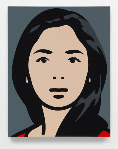Amelia 2 par Julian Opie, Peinture en vente sur Singulart