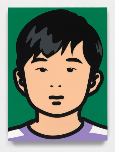 Owen par Julian Opie, Peinture en vente sur Singulart