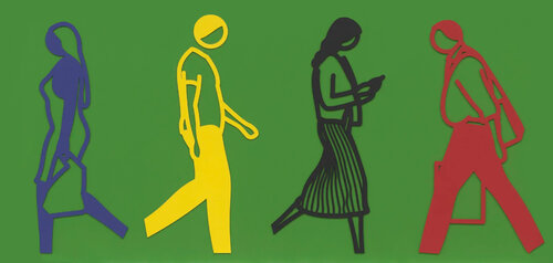 Street 3 par Julian Opie, Édition en vente sur Singulart