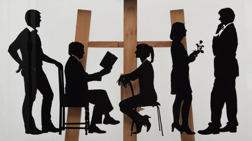 Gallery staff 5,2010 par Julian Opie, Autres supports en vente sur Singulart
