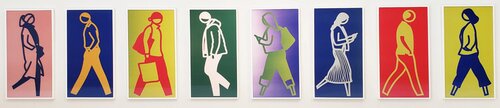 Crossing par Julian Opie, Édition en vente sur Singulart