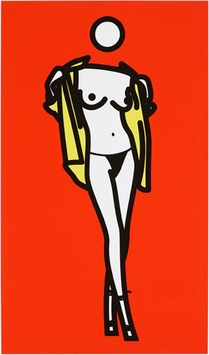 Women taking off man's shirt par Julian Opie, Édition en vente sur Singulart