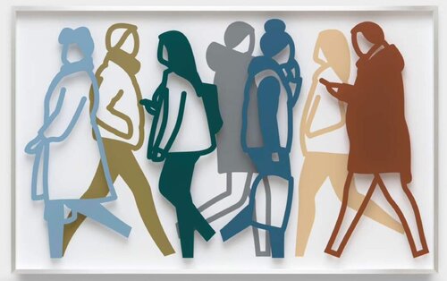 Sidewalk 2 par Julian Opie, Autres supports en vente sur Singulart