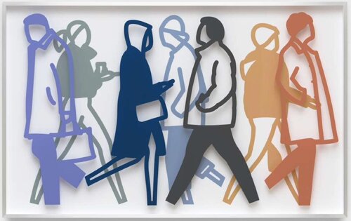 Sidewalk 1 par Julian Opie, Autres supports en vente sur Singulart