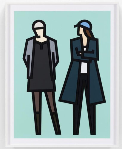 Jade and Julia par Julian Opie, Édition en vente sur Singulart