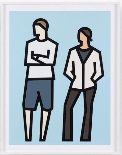 Tom and Imogen par Julian Opie, Édition en vente sur Singulart