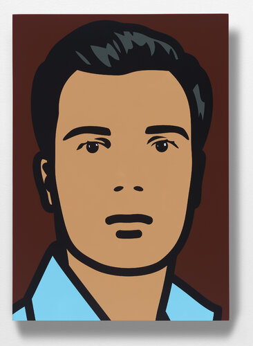 Alberto 3 par Julian Opie, Peinture en vente sur Singulart