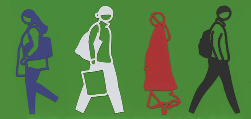 Street 2 par Julian Opie, Édition en vente sur Singulart