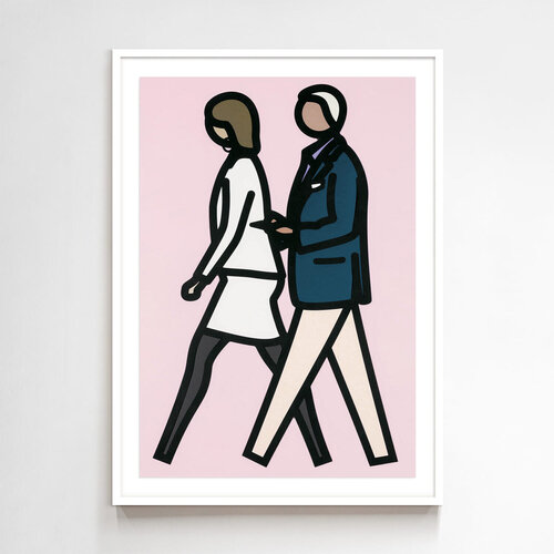 New York Couple 7 par Julian Opie, Édition en vente sur Singulart