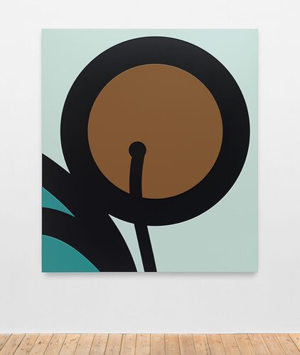 Shaved Head par Julian Opie, Peinture en vente sur Singulart