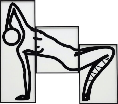 This is Shahnoza in 3 parts (8) par Julian Opie, Édition en vente sur Singulart