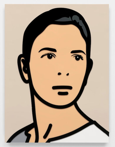 Isabella 3 par Julian Opie, Peinture en vente sur Singulart