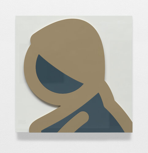 Winter Head 17 par Julian Opie, Peinture en vente sur Singulart