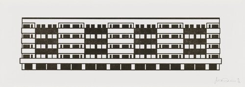 Apartment 12. van Julian Opie, Afdruk te koop op Singulart