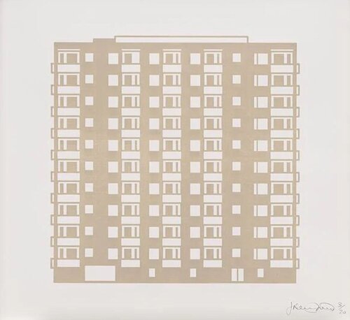 Apartment 8. von Julian Opie, Druck kaufen auf Singulart